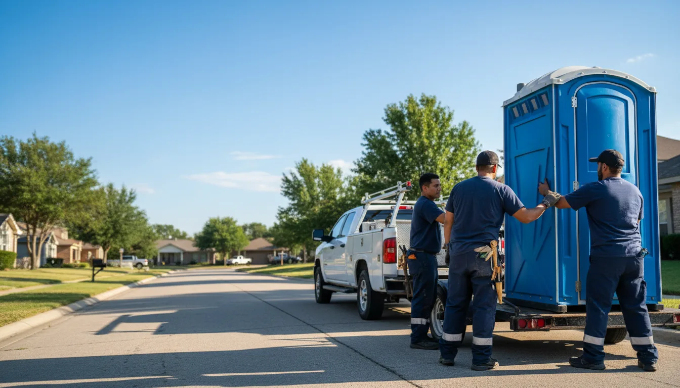 Portable Toilet Rental in Dublin, OH near me